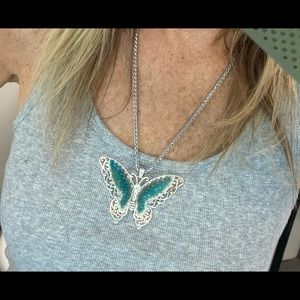Butterfly Pendant Necklace